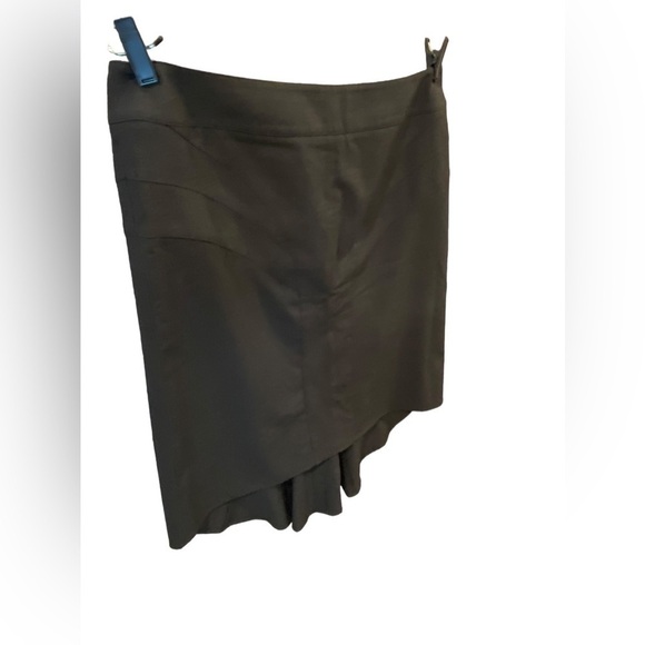 Grace Elements Dark Charcoal Pleated Skirt Women's Size 12 - Picture 8 of 13